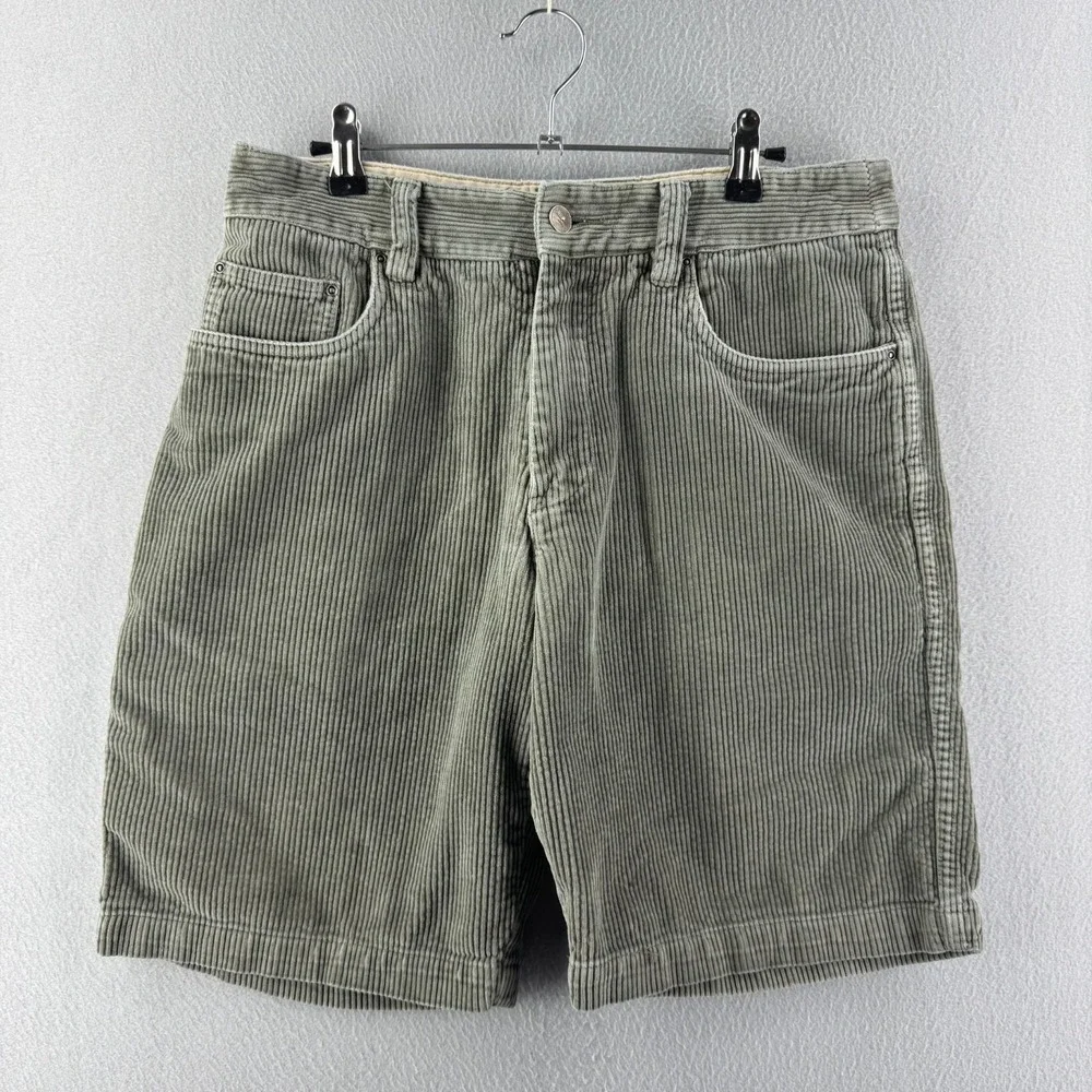 Quiksilver Shorts Mens‎ 32 (Fits 31) Gray Surf Skate Y2K Chino Cotton